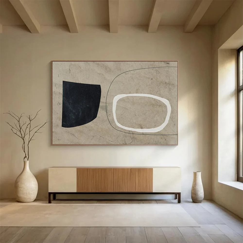 Artistic Extensive Acrylic Spaces Abstract Canvas Wall Art L87DW wall art